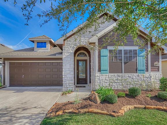 The exterior of the home has been recently painted.