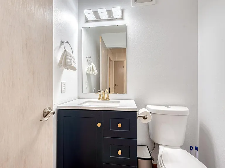 Downstairs half bathroom