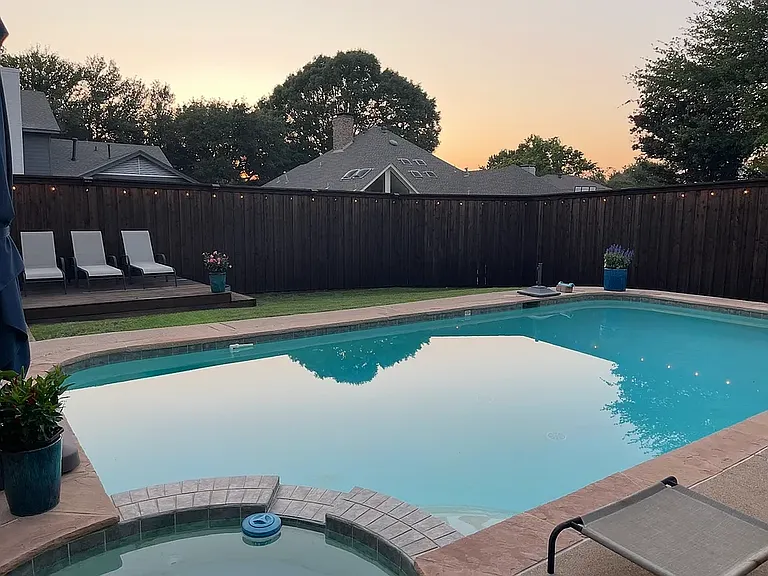 Enjoy the pool ,owner takes care of maintenance.