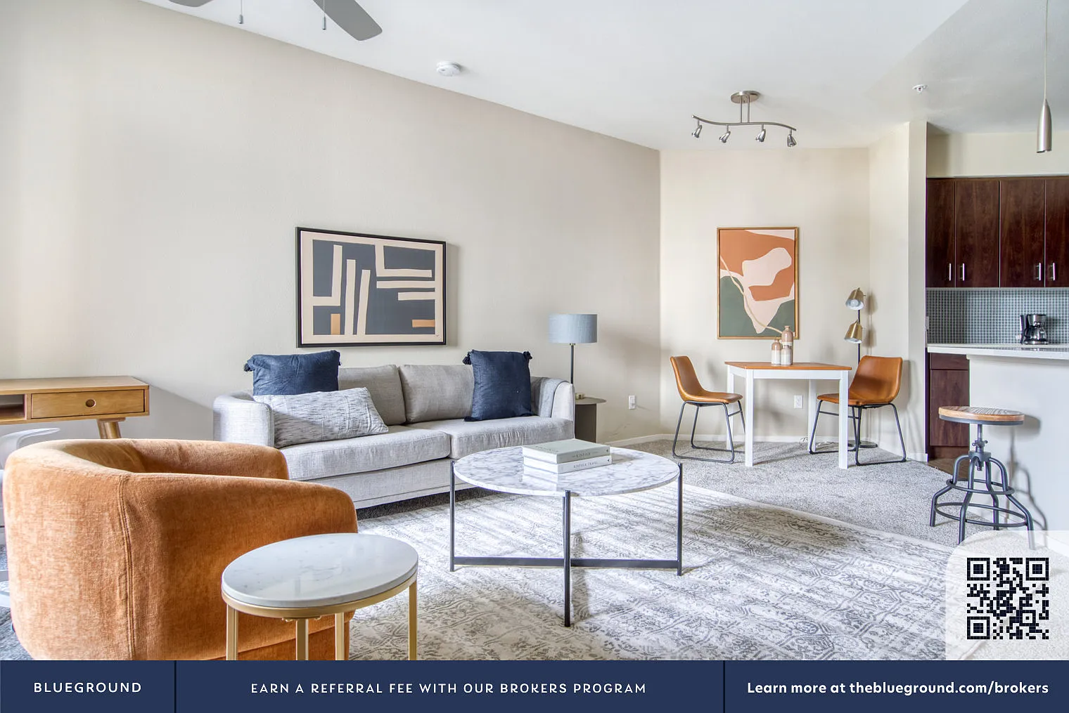 1 bed, 1.0 bath, 754 sqft, $4,580 — Photo 3
