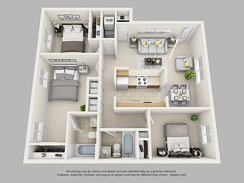 Floor plan The Oxford