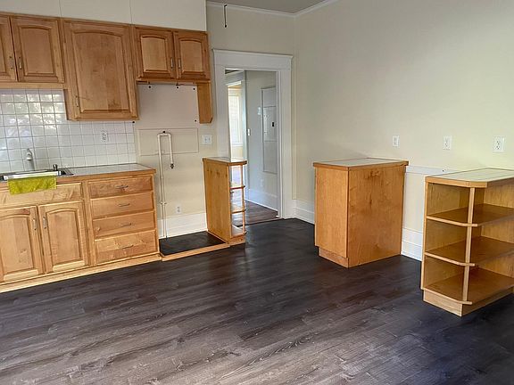 Very large kitchen with eating area.