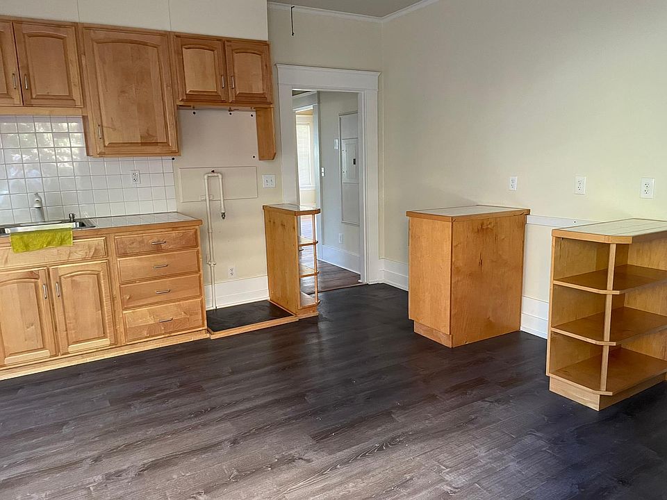 Very large kitchen with eating area.