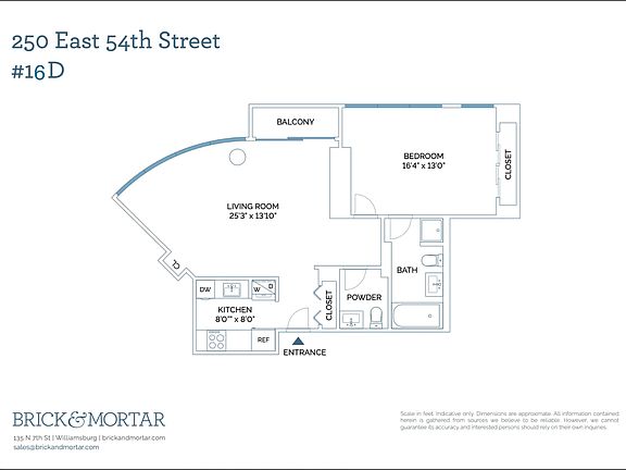 2nd image of 250 E 54th St APT 16D