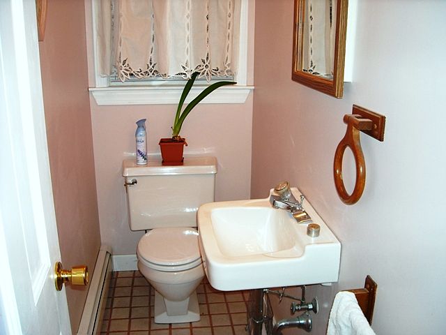 Tiled Half Bath