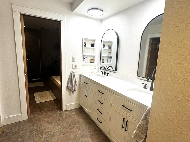 master bathroom vanity