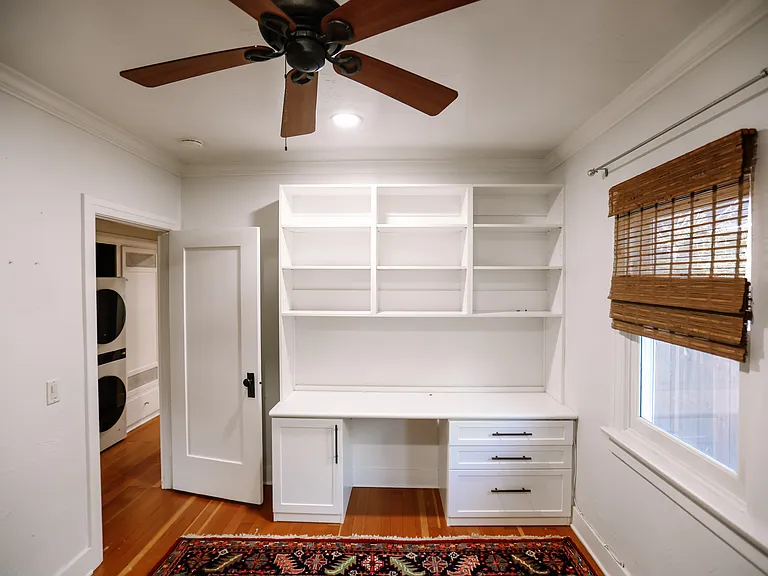 Built-ins in 1st bedroom/office