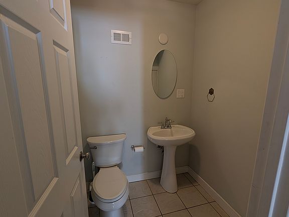 Downstairs half bath