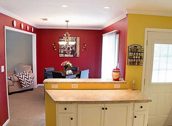 diningroom view from kitchen