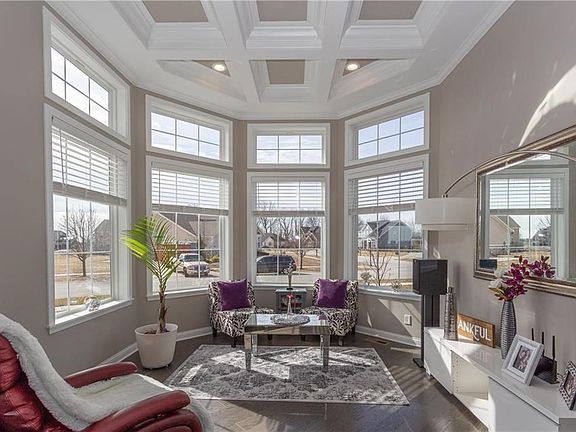 The Solarium!  Check out the ceiling and all that natural light!