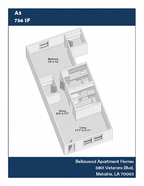 Floor plan A3