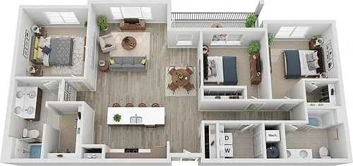 Floor plan C2A