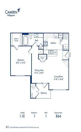 Floor plan 11E