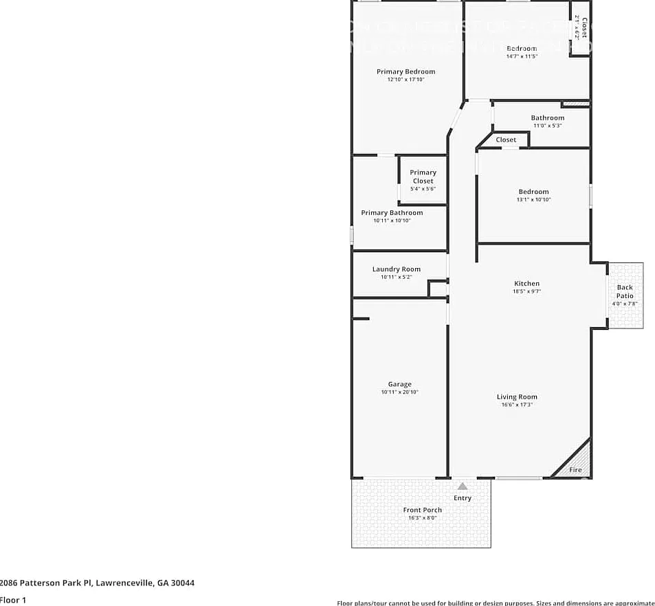 2086 Patterson Park Pl Lawrenceville, GA 30044 — Photo 2