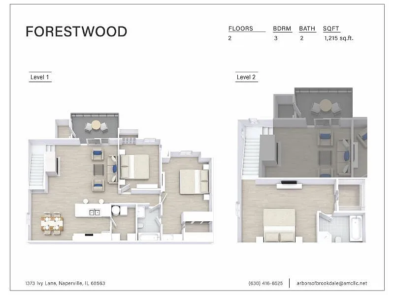 Floor plan 3 Bedroom 2 Bathroom E2 Renovated