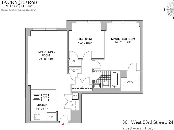 2nd image of 301 W 53rd St APT 25B