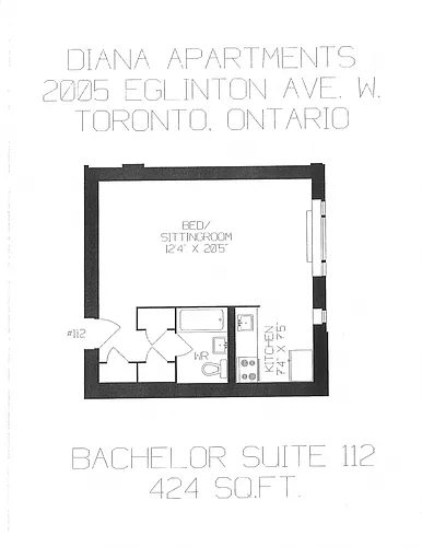 Floor plan 112