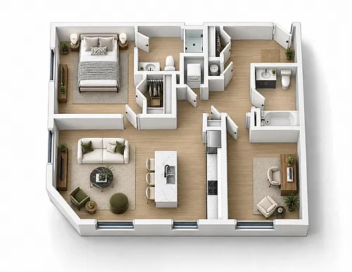 Floor plan 2B8
