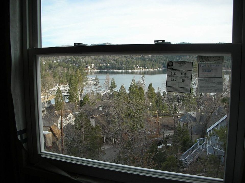 lake view from the new loft bedroom