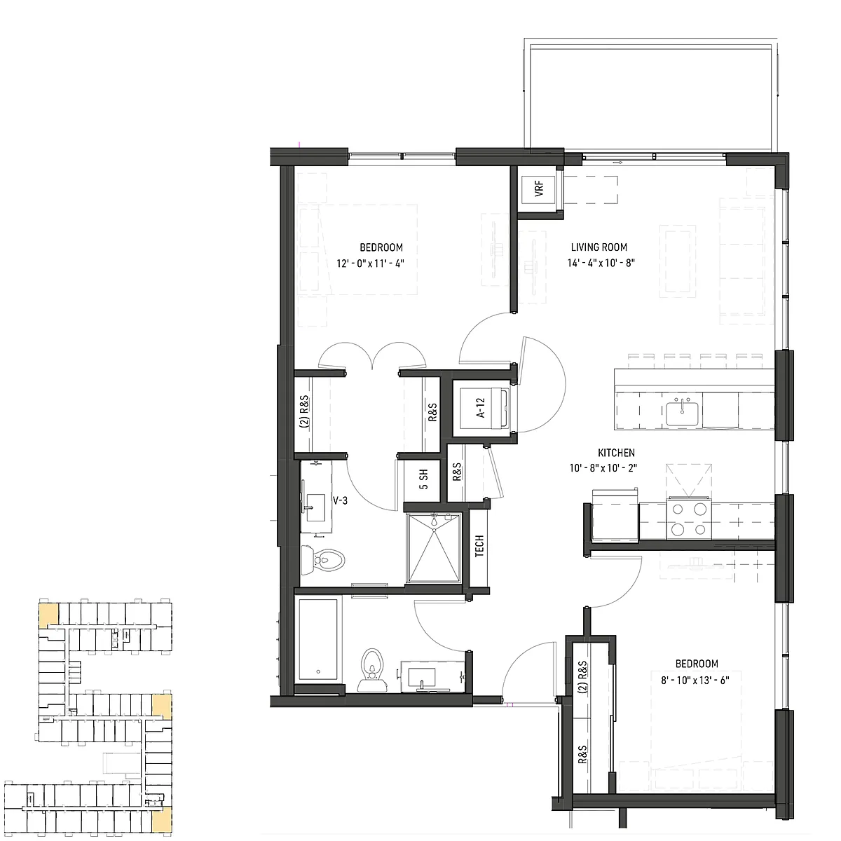 Floor plan St. Anthony - B3