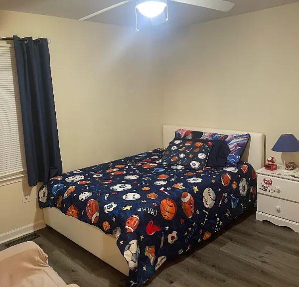 Second view of front bedroom