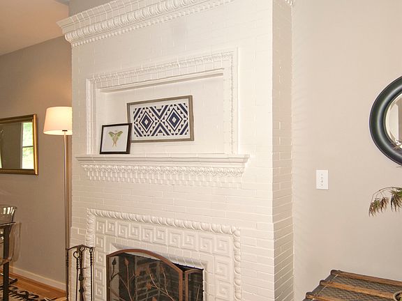 Original Fireplace w/Mantle
