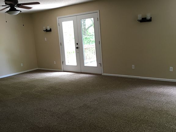 French doors to deck