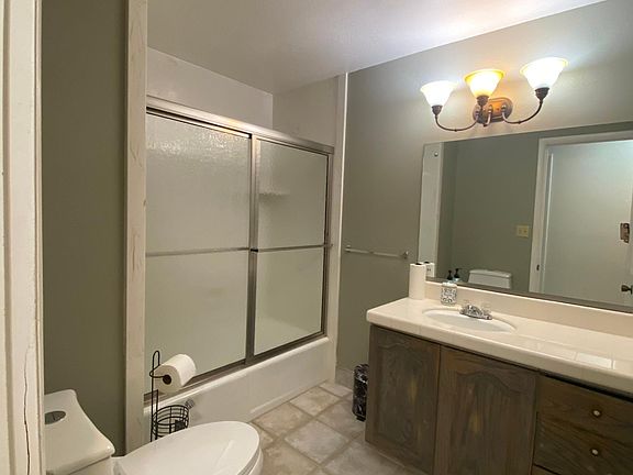 Upstairs Bathroom #1 with BRAND NEW shower and toilet