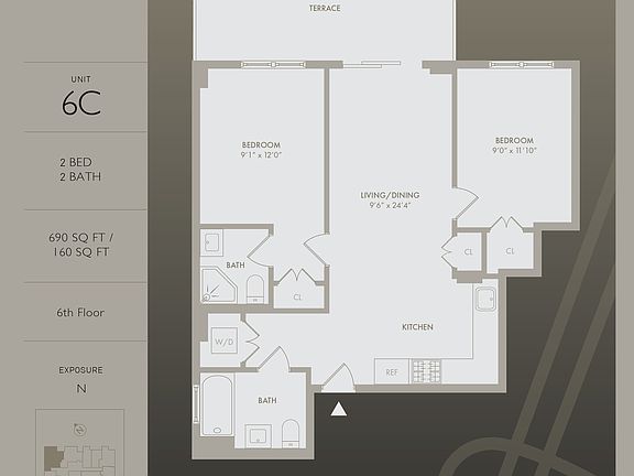 2nd image of 21-07 Astoria Blvd #6C