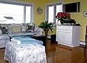 Maple floor living room
