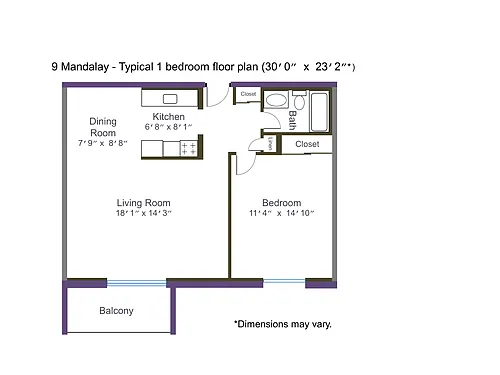 Floor plan 204