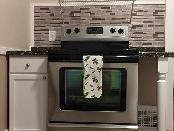 Electric range and oven.