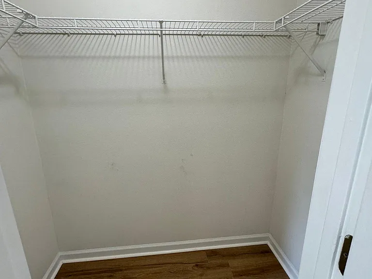 Downstairs closet
