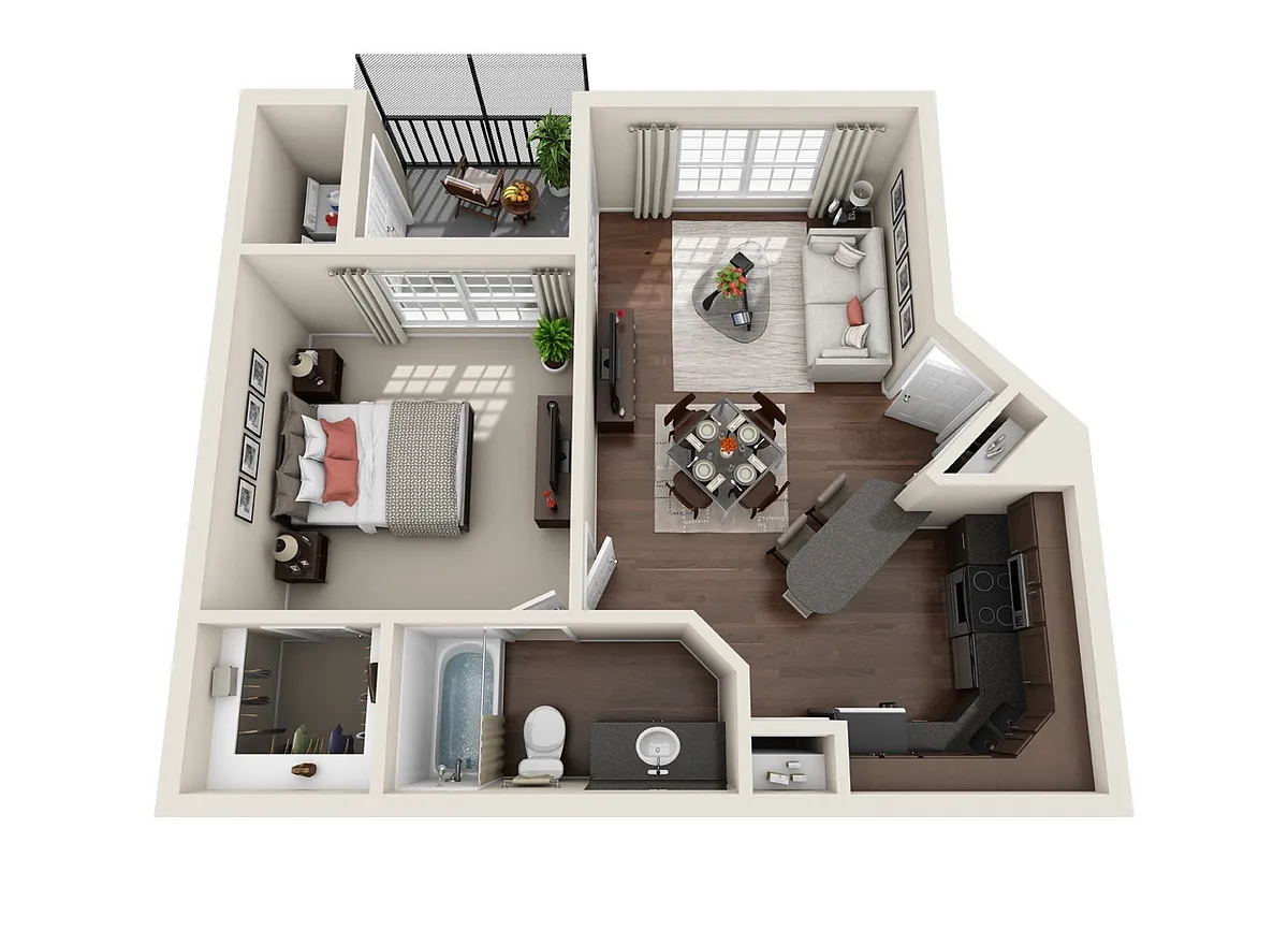 Floor plan Driftwood