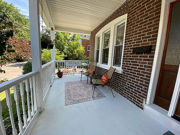 Inviting front porch