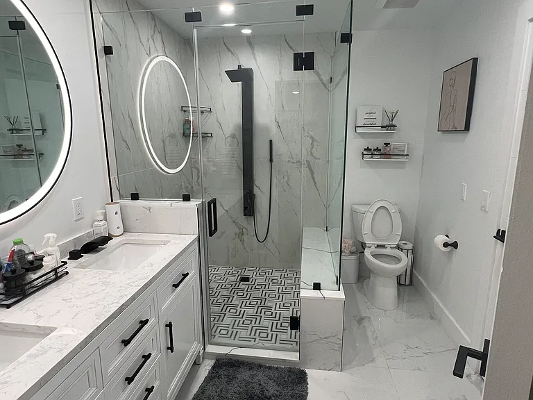 Master bathroom