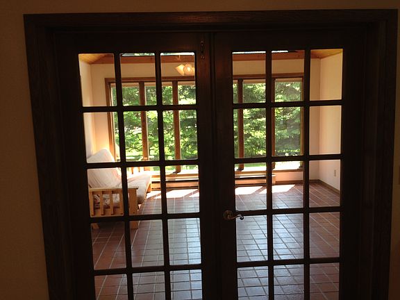 French Doors to Sun Room