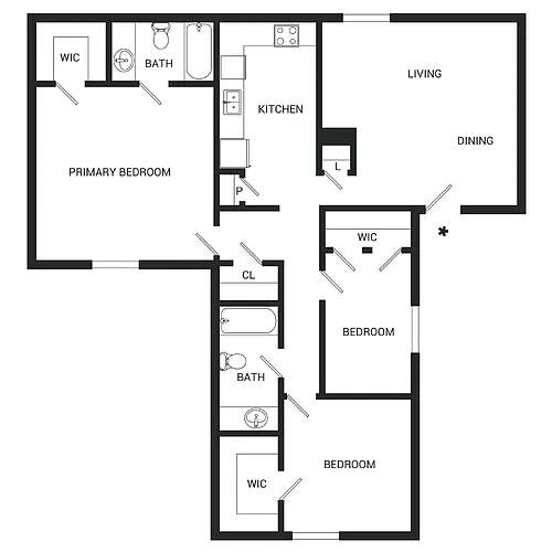 Floor plan Rock