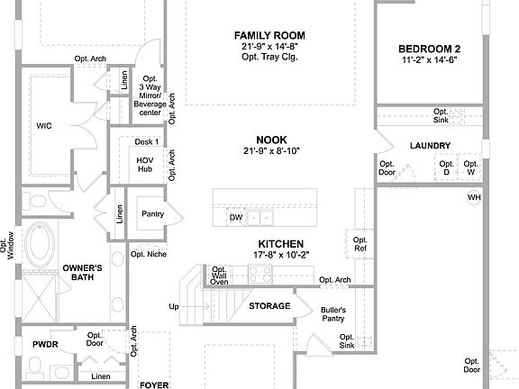 Merritt first floor
