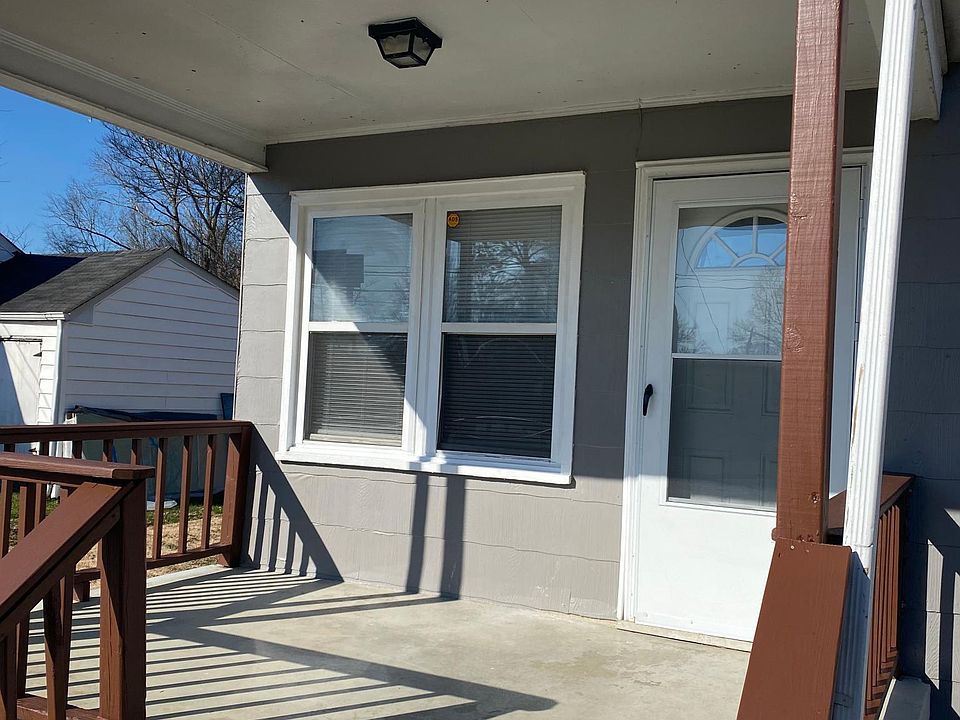 Unit A - Front porch