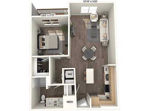 Floor plan A7-811sf-FinishIII