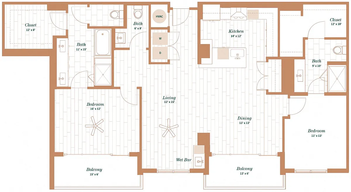 Floor plan Dogwood