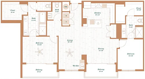 Floor plan Dogwood