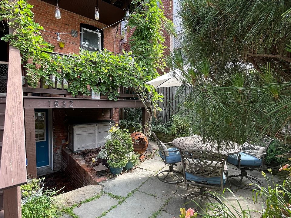 Entrance to apartment and accessible patio space