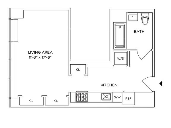 2nd image of 86 Fleet Pl APT 10L