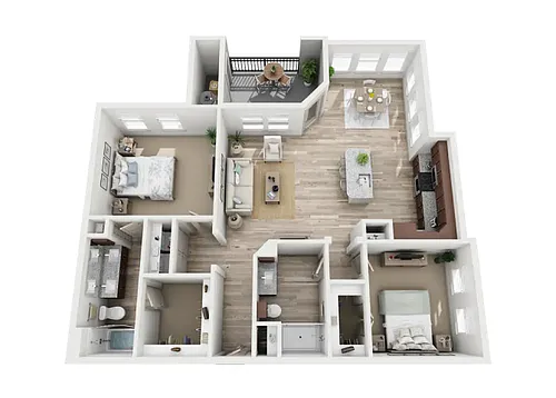 Floor plan B2