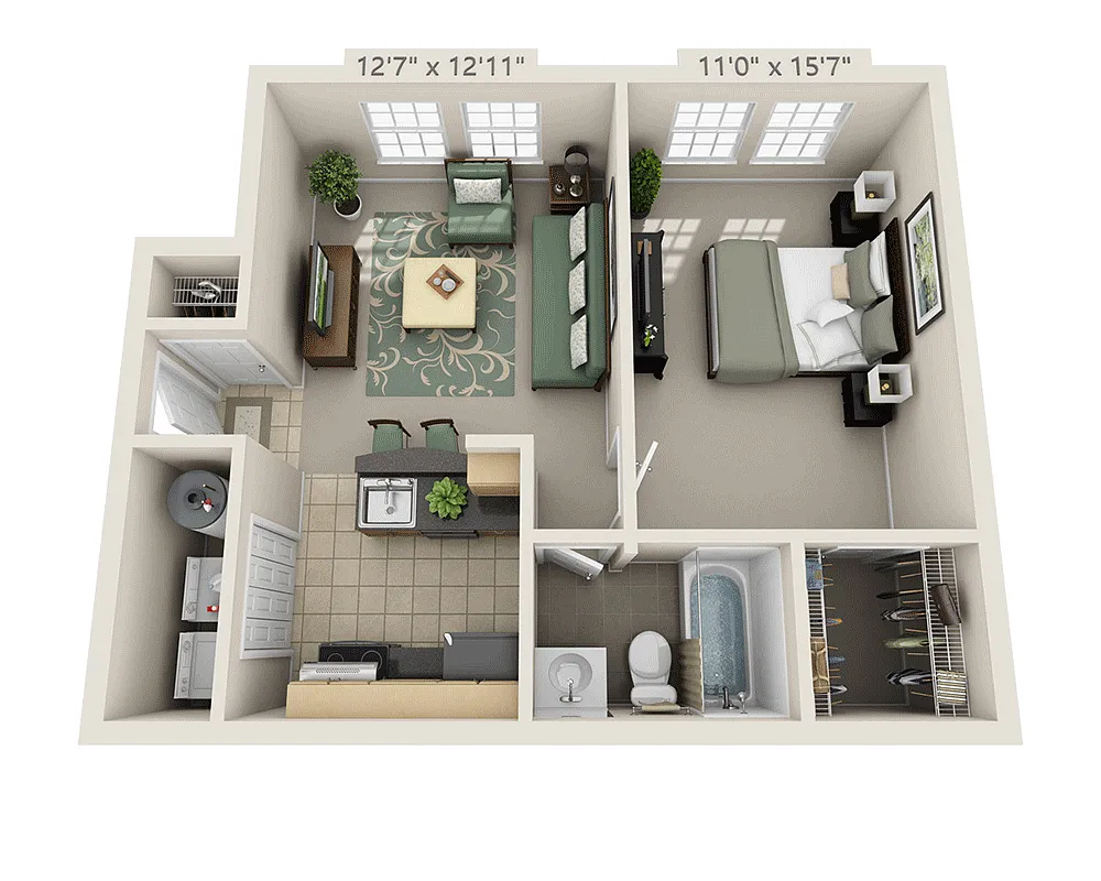 Floor plan Austin
