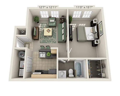 Floor plan Austin