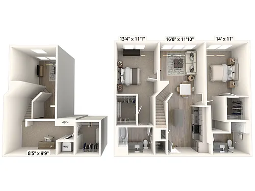 Floor plan B4L