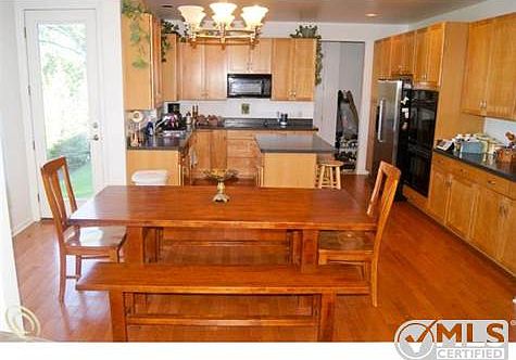Spacious open kitchen